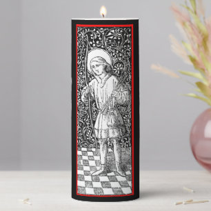 St. Sebastian (BG 01b) Pillar Candle
