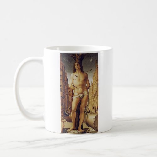 St Sebastian by Liberale Da Verona Coffee Mug