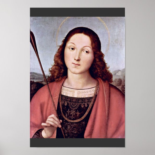 St. Sebastian By Raffael (Best Quality) Poster (Front)