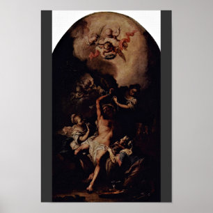 St. Sebastian By Unterberger Michelangelo Poster