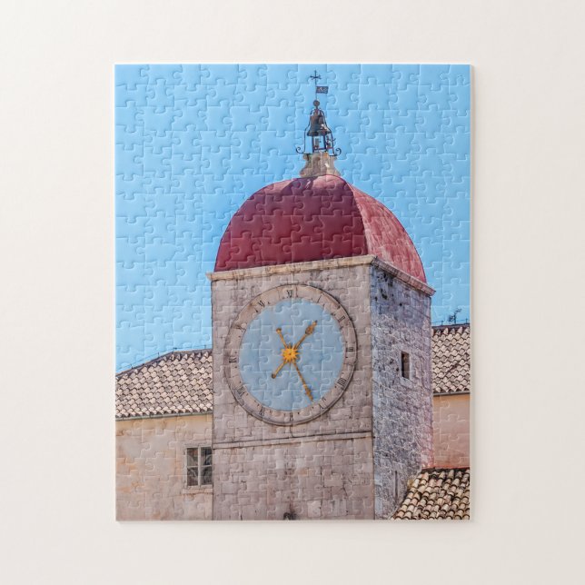 St Sebastian church in Trogir - Dalmatia, Croatia Jigsaw Puzzle (Vertical)