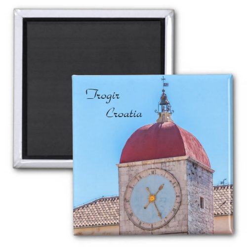 St Sebastian church in Trogir _ Dalmatia Croatia Magnet