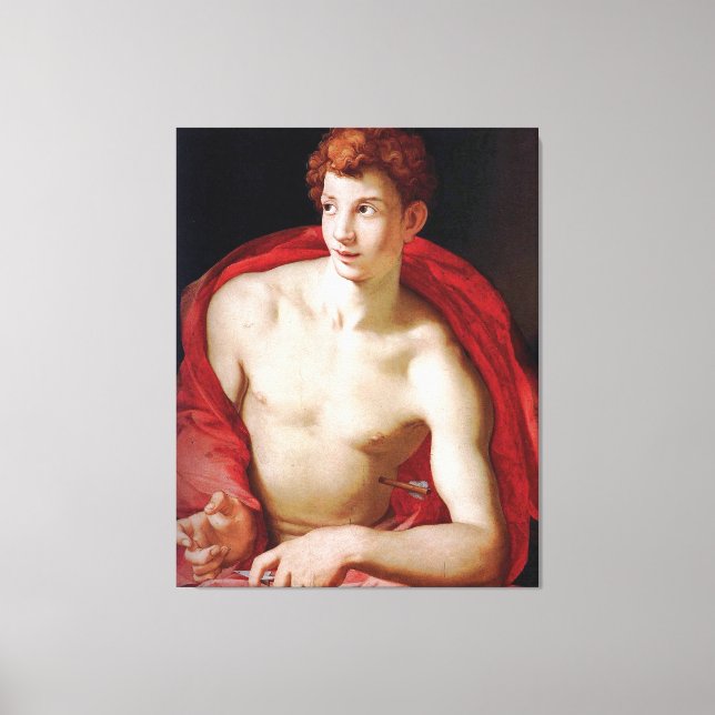 St. Sebastian Fine Art Canvas Print (Front)
