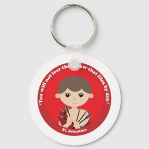 St. Sebastian Keychain