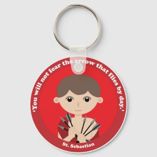 St. Sebastian Keychain