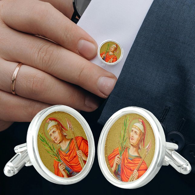 St. Sebastian (SNV 24) Cufflinks (Creator Uploaded)