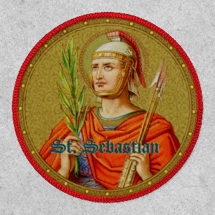 St. Sebastian (SNV 24) (Round Image) Patch