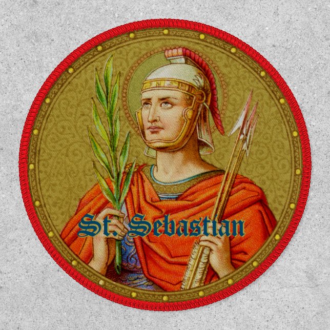 St. Sebastian (SNV 24) (Round Image) Patch (Front)
