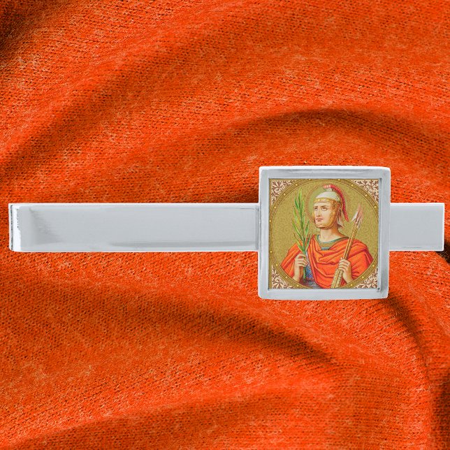 St. Sebastian (SNV 24) Silver Finish Tie Clip (Creator Uploaded)