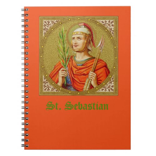 St Sebastian SNV 24 Square Image Notebook