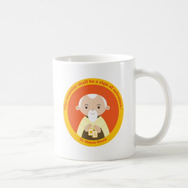 St. Simon Stock Coffee Mug (Right)