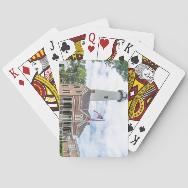 St. Simons, Georgia Poker Cards (Back)