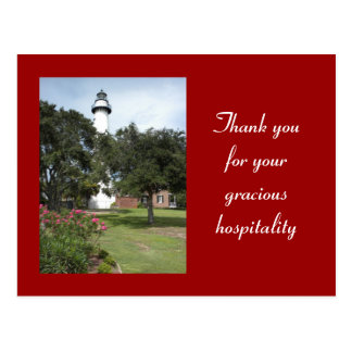 New 70 Thank You Card Hospitality