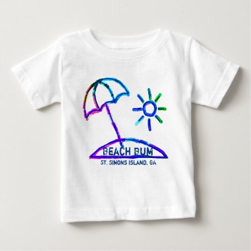 St Simons Island GA baby t_shirt