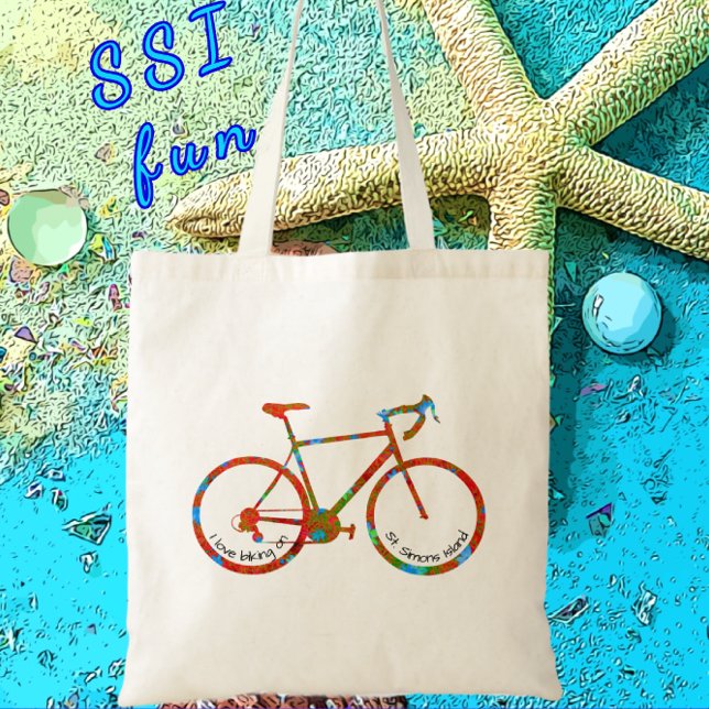 St. Simons Island GA biking tote (Creator Uploaded)