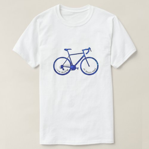 St Simons Island GA Blue Bicycle T_Shirt