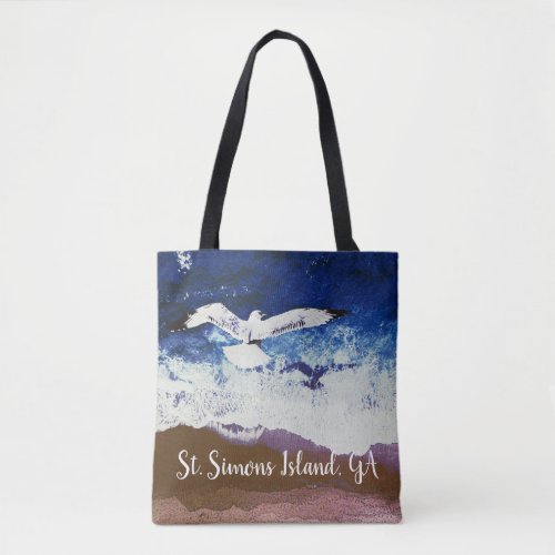 St Simons Island GA tote