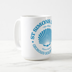 St Simons Island (seashell) Coffee Mug