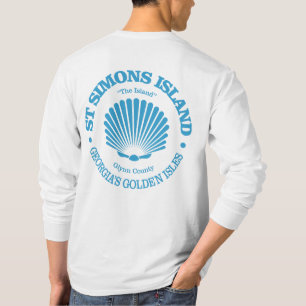 St Simons Island (seashell) T-Shirt
