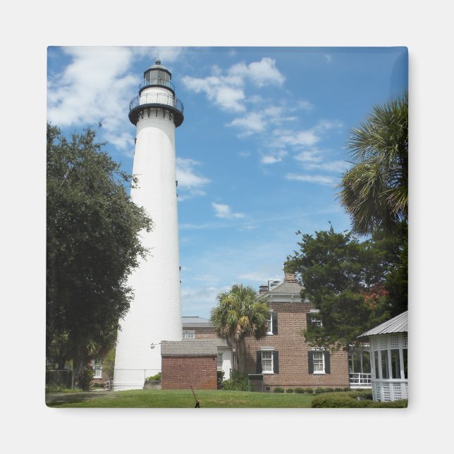 St. Simon's Light Magnet (Front)