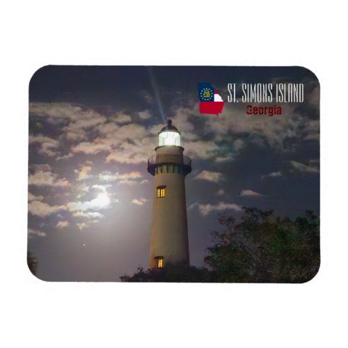 St Simons Lighthouse _ Georgia _  Magnet