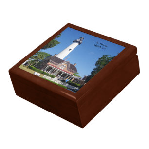 St. Simons Lighthouse keepsake box