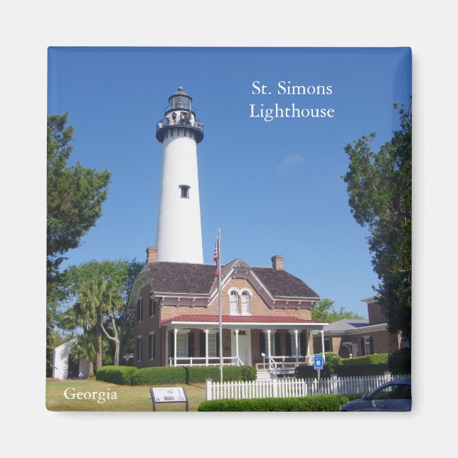 St. Simons Lighthouse magnet (Front)
