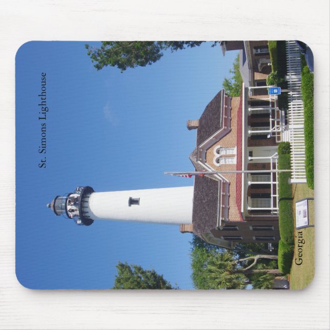 St. Simons Lighthouse mousepad (Front)
