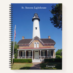 St. Simons Lighthouse notebook