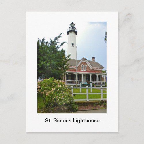 St Simons Lighthouse Postcard