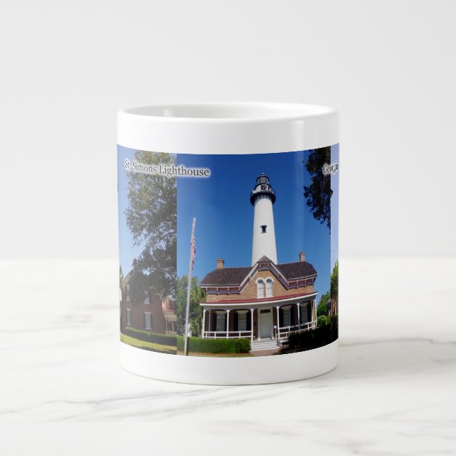 St. Simons Lighthouse specialty mug (Front)