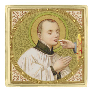 St. Stanislaus Kostka (SNV 25) Gold Finish Lapel Pin