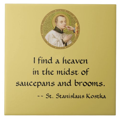 St Stanislaus Kostka SNV 25 Kitchen Tile 1