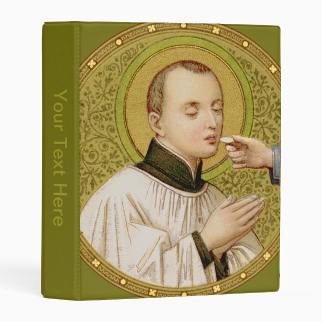 St. Stanislaus Kostka (SNV 25) (Round Image) 2a Mini Binder (Front/Spine)