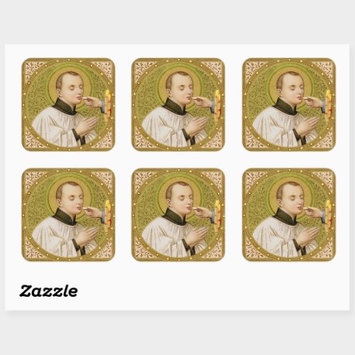 St Stanislaus Kostka SNV 25 Square Sticker