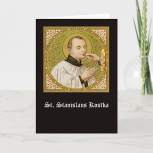 St. Stanislaus (SNV 25) (SquImage) Vert Greeting Card