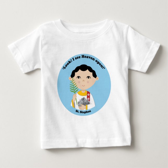 St. Stephen Baby T-Shirt (Front)