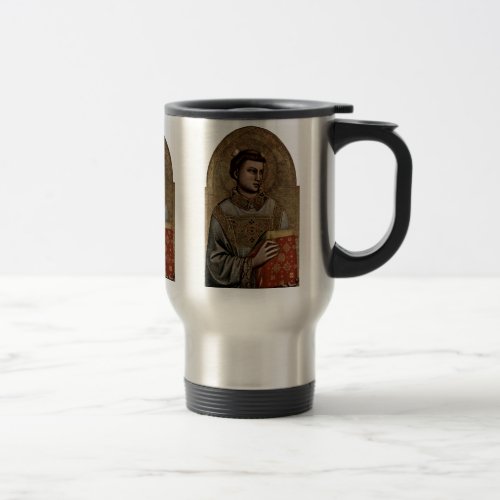 St Stephen By Giotto Di Bondone Travel Mug