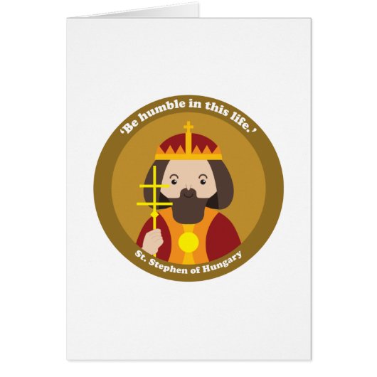 St. Stephen of Hungary Cards (Front)