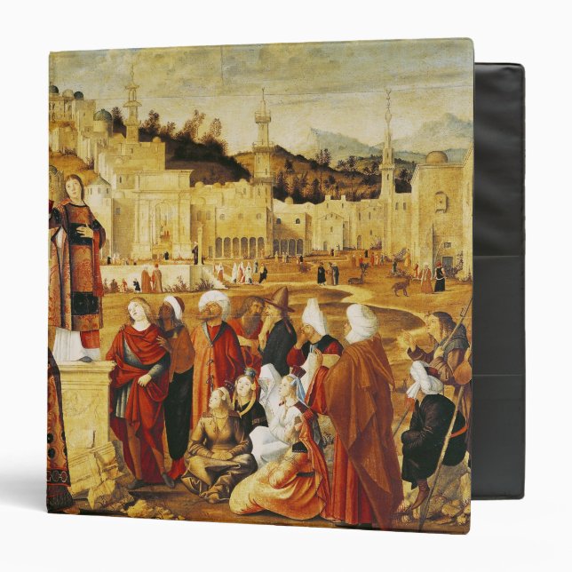 St. Stephen Preaching 3 Ring Binder (Front/Inside)
