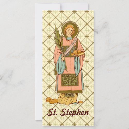 St Stephen RLS 17 Blank Greeting Card