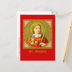 St. Stephen (SNV 26) (Square Image) Vertical Postcard