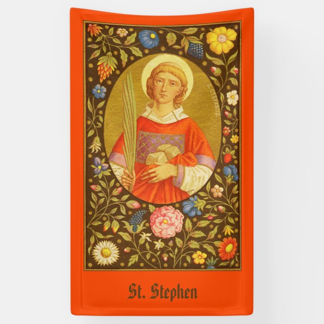 St. Stephen the ProtoMartyr (PM 08) Banner 2 (Vertical)