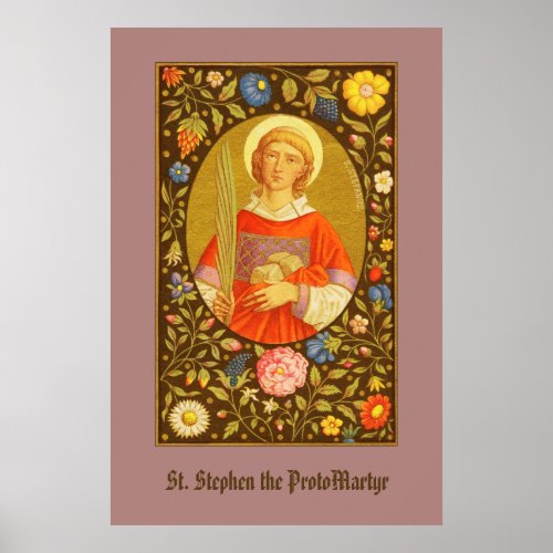St Stephen the ProtoMartyr PM 08 Poster 1