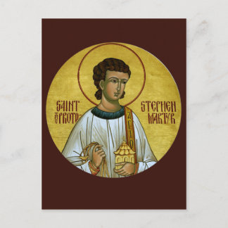 St. Stephen the Protomartyr Prayer Card