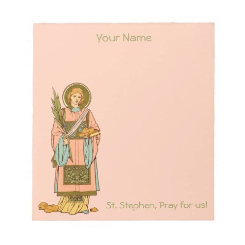 St Stephen the ProtoMartyr RLS 17 55x6 Notepad