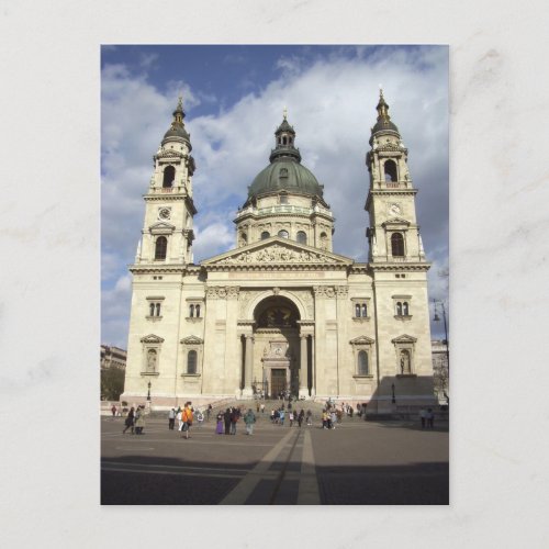 St Stephens Basilica Budapest Hungary Postcard