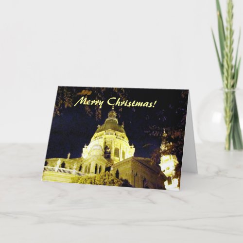 St Stephens Cathedral Budapest Greeting Card