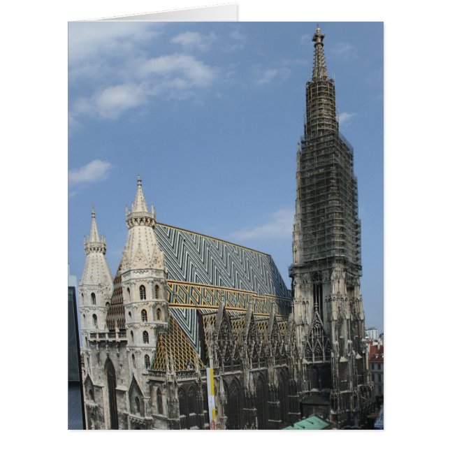 St. Stephen's Cathedral Domkirche St. Stephan Cards (Front)