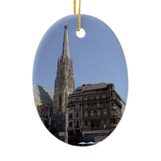 St. Stephen's Cathedral, Vienna Austria Ceramic Ornament